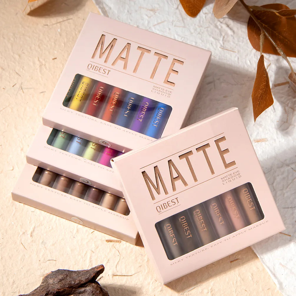 Nude Matte Magic 8-Piece Waterproof Shadow Set