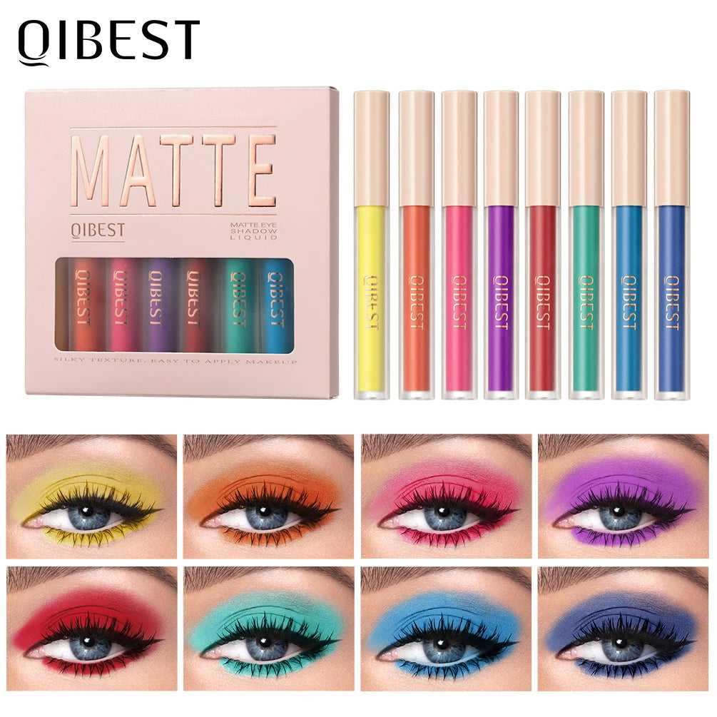 Nude Matte Magic 8-Piece Waterproof Shadow Set